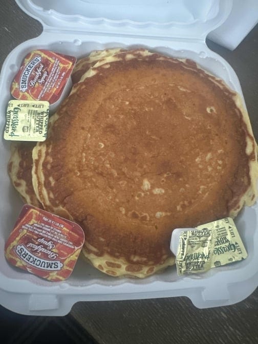 Chocolate Chip Pancakes.