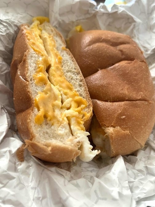 Egg Sandwich.